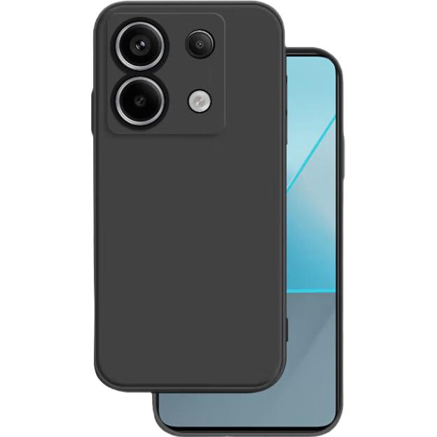  KEKLLE 防摔 红米note13pro手机壳  午夜黑 硅胶