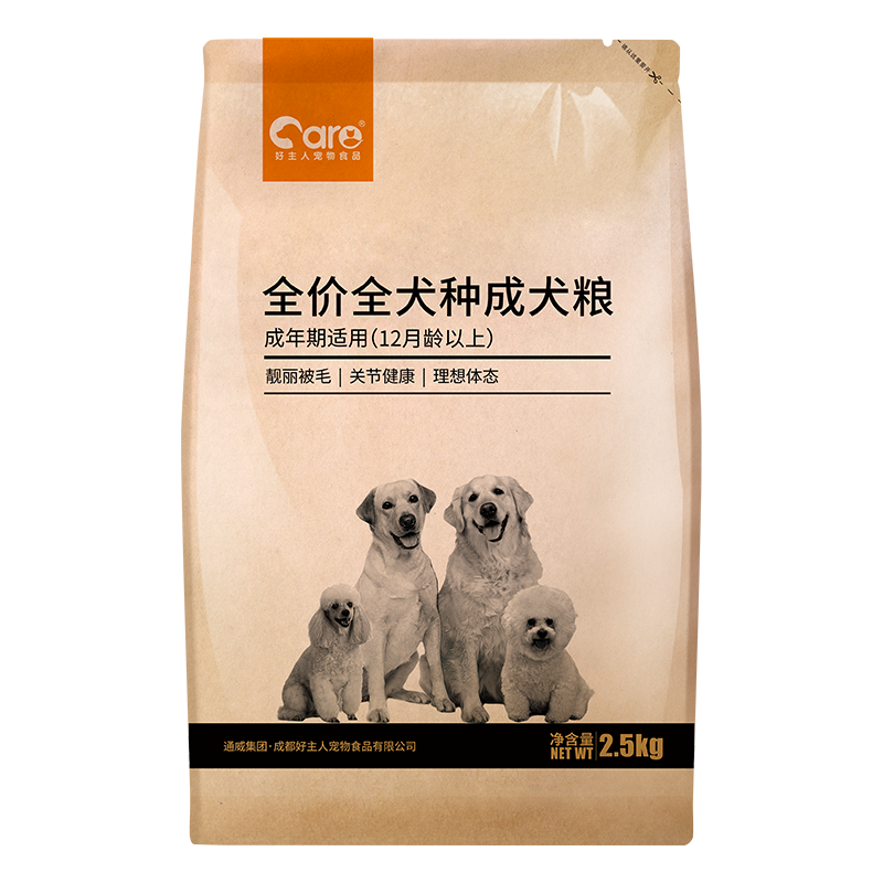 CARE 好主人 ARE 好主人 中型成犬鸡肉味 狗粮 2.5kg