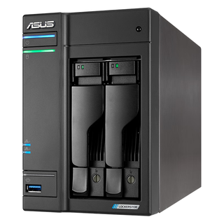 华硕（ASUS） AS670 四核心处理器NAS网络存储服务器私有云网盘个人云双2.5G口无内置硬盘 AS670 2T