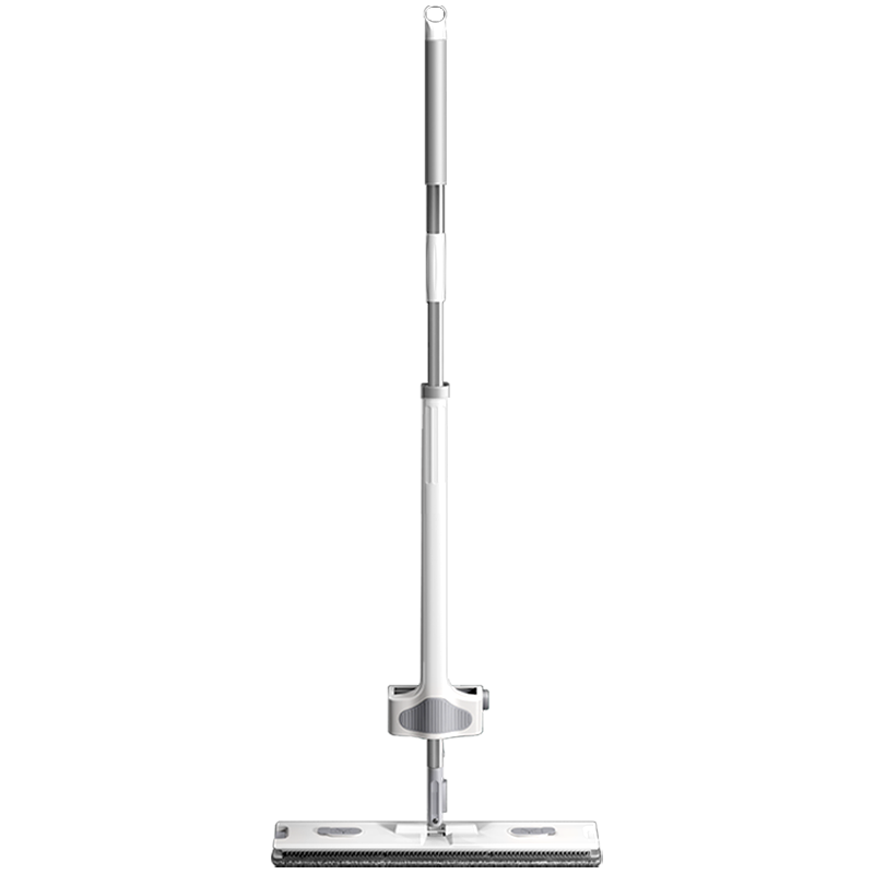 艺姿 免手洗拖把52cm真加大平板拖把家用拖布墩布自带刮条+梳齿2块配布