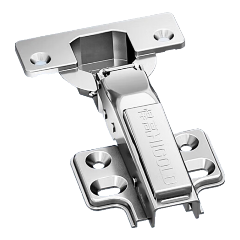 HIGOLD 悍高 304不锈钢快装式铰链 304不锈钢 固定式 直臂 直弯 全盖