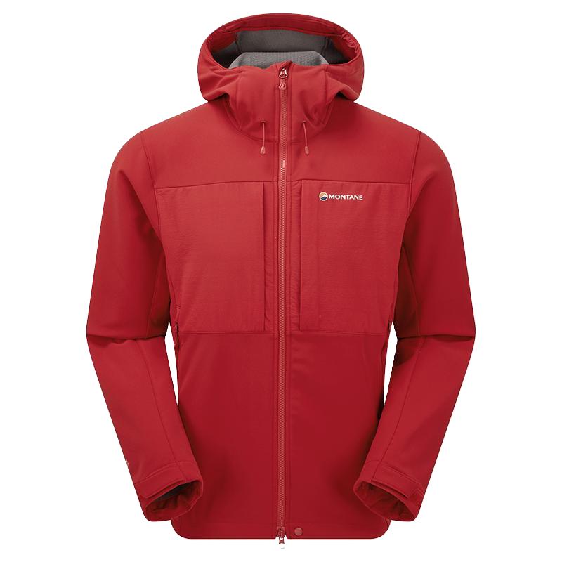MONTANE 盟泰恩 WINDJAMMER XPD 户外GTX加绒软壳透气防水连帽外套男