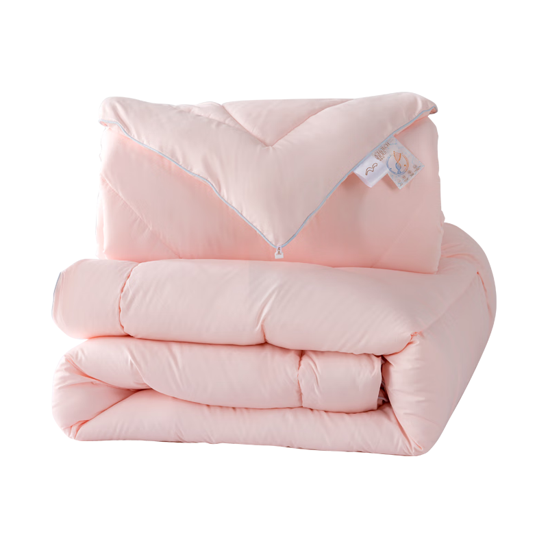 MERCURY 水星家纺 子母被A类抗菌七孔纤维被子秋冬被芯四季被 爱丽丝长效抗菌二合一被(220cm×240cm)