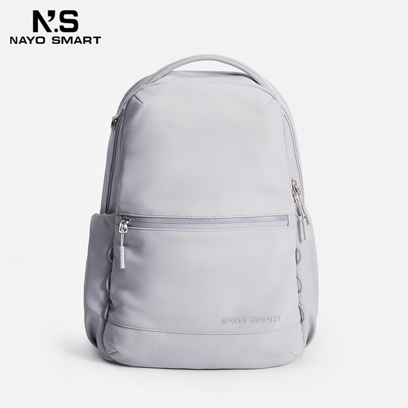 Nayo Smart双肩背包女士通勤运动电脑大容量时尚Grace G3 活力灰紫