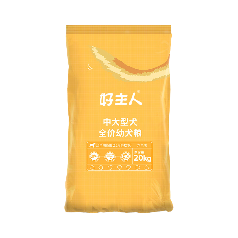 CARE 好主人 鸡肉味中大型犬幼犬狗粮 20kg