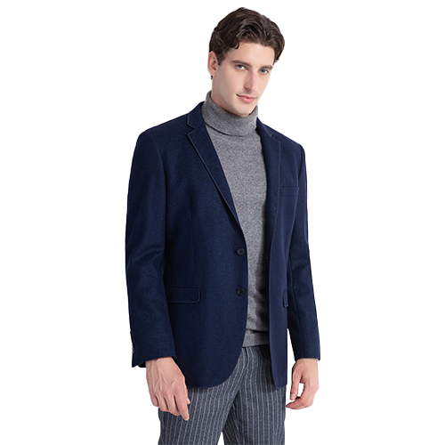 罗蒙 【福利款】55羊毛经典西装男士外套男西服男商务通勤单西男