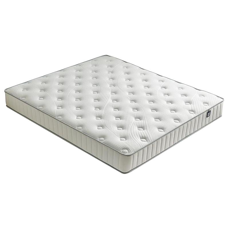 全友家居弹簧床垫厚20cm家用天然椰棕护脊床垫子1.8x2米乳胶垫117023