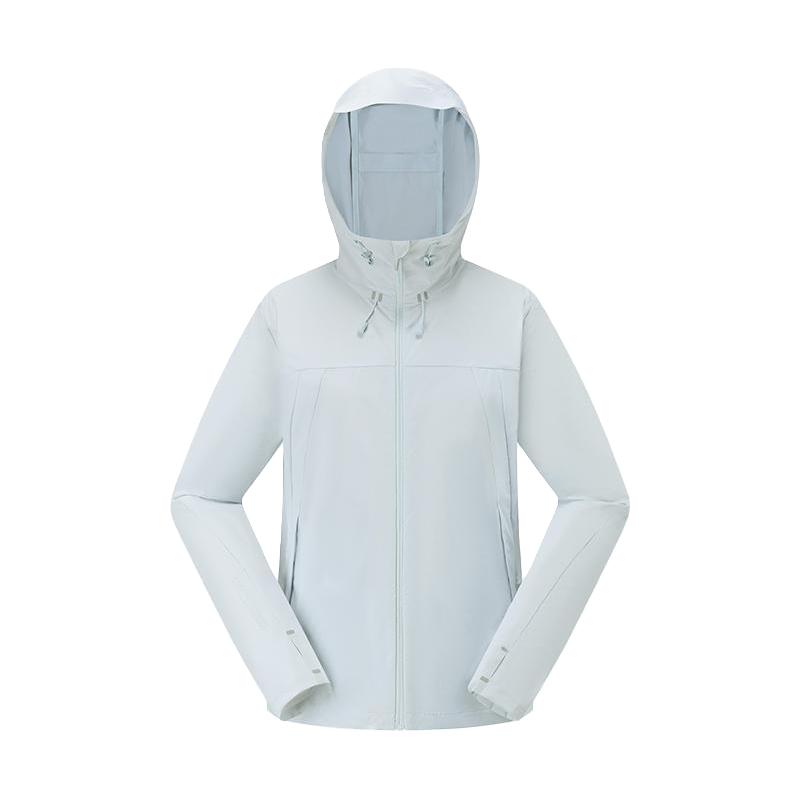 迪卡侬2025防晒衣女防泼水户外H900登山夹克收纳防风外套ODH