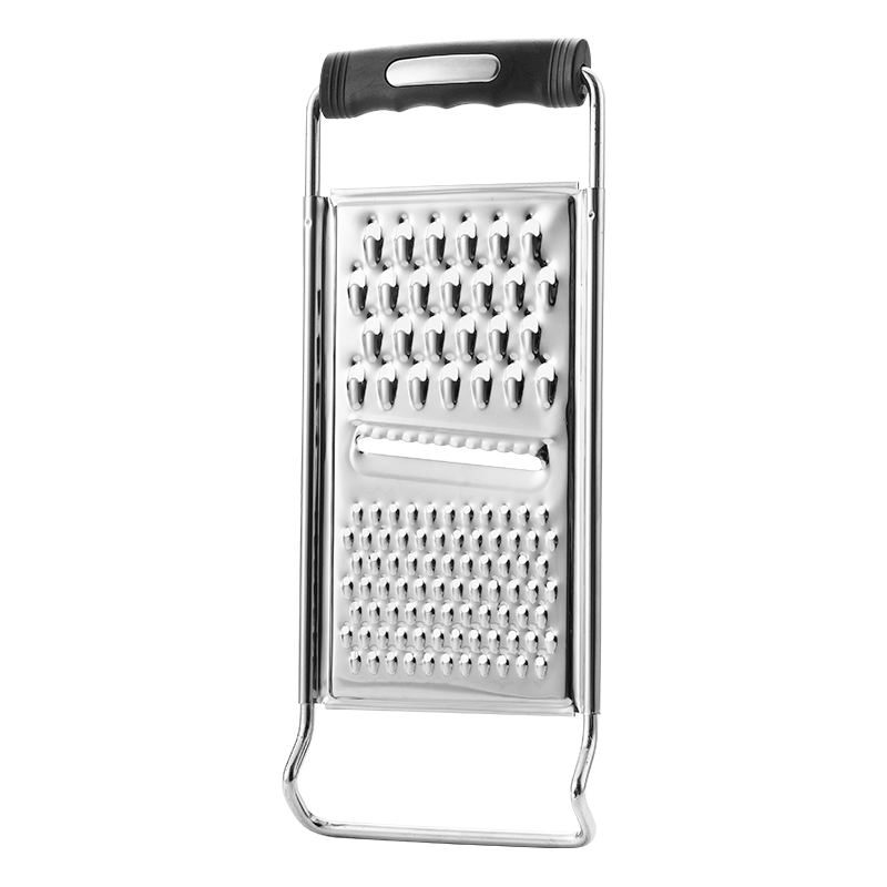 美厨（maxcook）多功能刨丝器 瓜果切丝切片刨粗丝细丝 防切手易收纳 MCPJ4816 不锈钢刨丝板