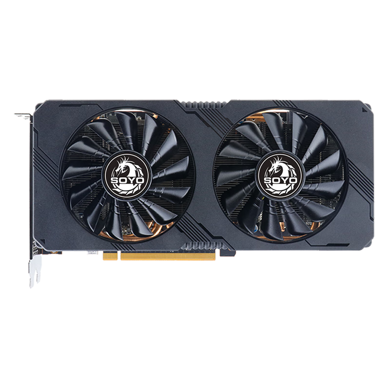 梅捷（SOYO）RX580 炎龙 8G D5 黑色 独显电脑台式机显卡电竞游戏直播设计全新显卡