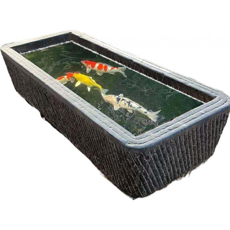 众舰行老青石槽长方形石头水槽牛猪食槽户外庭院庭院鱼缸流水造景洗手盆