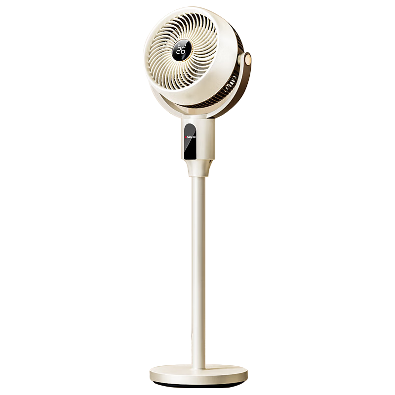 志高（CHIGO）空气循环扇风扇电风扇家用立式节能落地扇 可拆洗摇头台式桌面小型风扇 宿舍客厅厨房卧室适用 智能语音款【3D摇头-定时预约-加高机身】