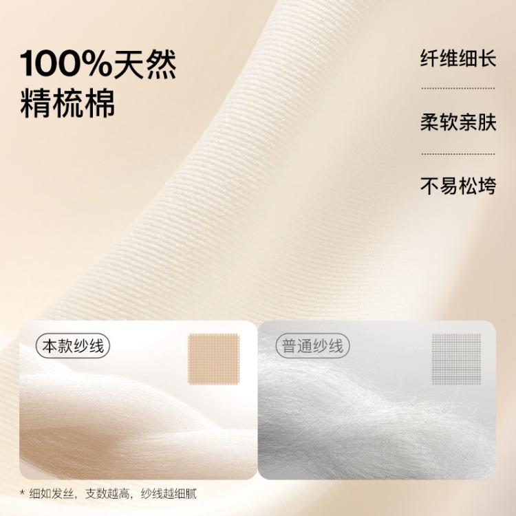 【7A抗菌档】一次性抑菌纯棉水洗多色女士中腰三角裤内裤七条装