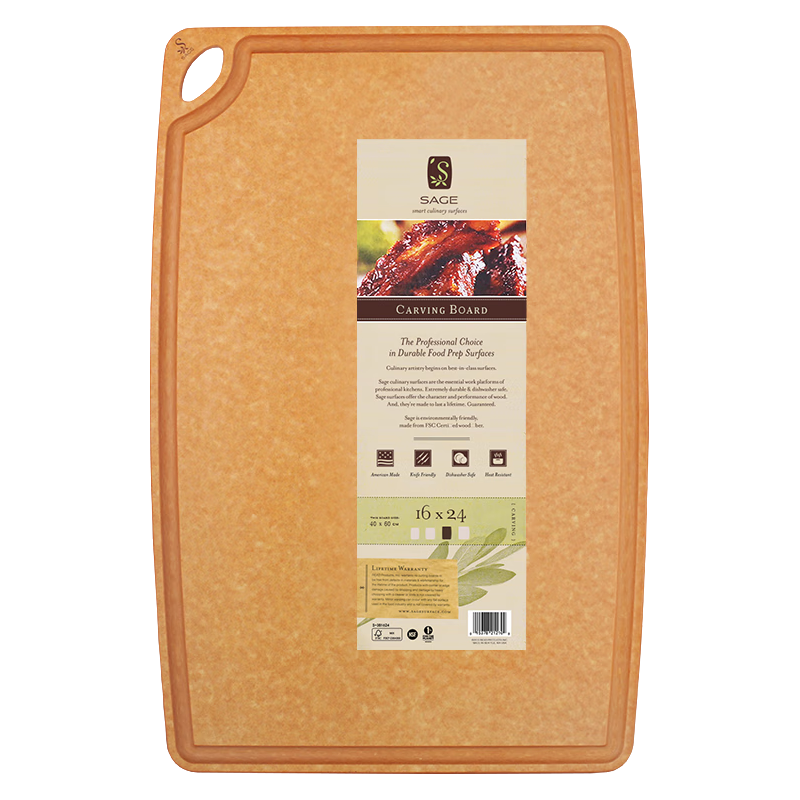 SAGE/世廚 S-121824 加厚实木砧板 45*60cm