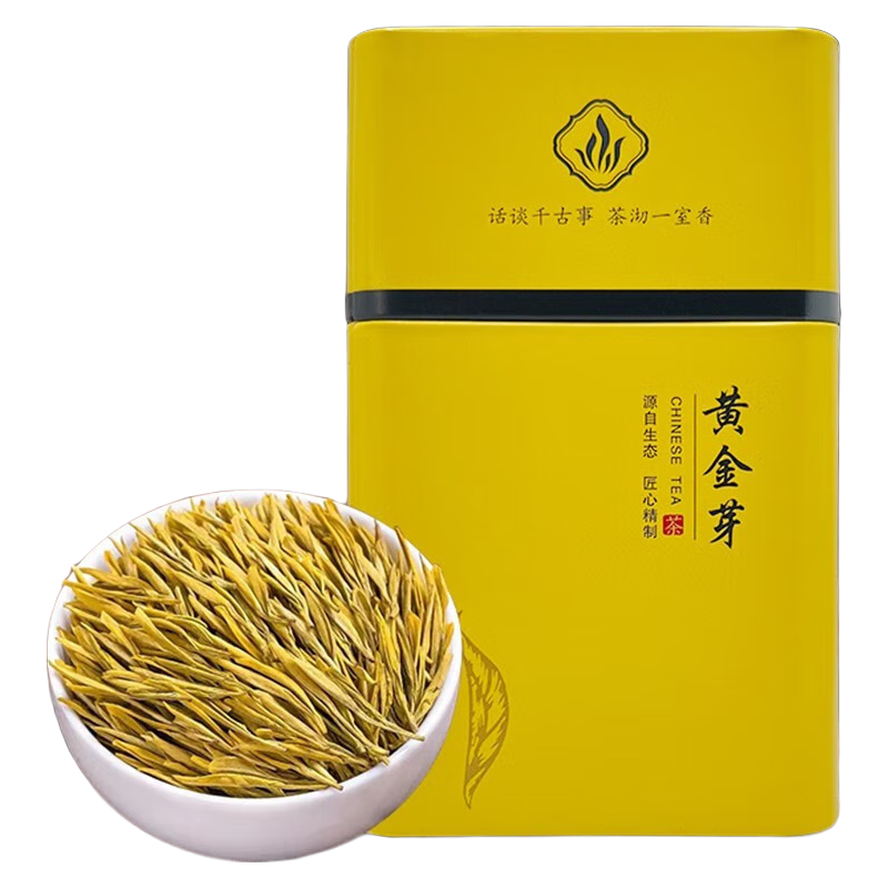 绿满堂 黄金芽 2025年新茶 明前 特级 50克