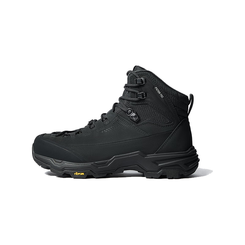 巍德（VAUDE）N53-2 FLT中帮防水冰面止滑徒步鞋耐磨户外登山鞋女 VAUDE黑 3