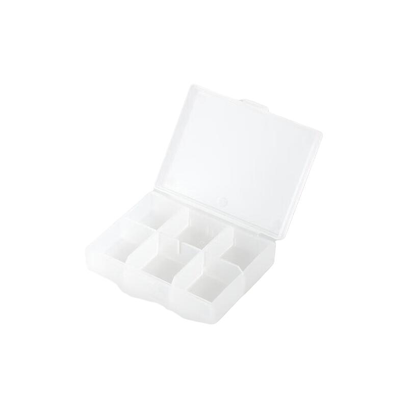 無印良品 MUJI 無印良品  聚丙烯药丸盒/S  85×66×20mm