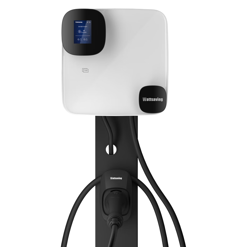 Wattsaving能效电气天璇新能源7kW交流充电桩人脸识别7孔家充桩适配特斯拉问界M7M9小米汽车su7比亚迪海鸥秦 天璇-7kW邻里共享版--壁挂式-基础安装