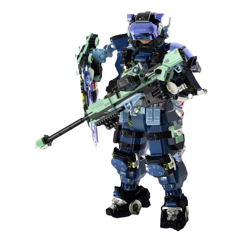 iBLOCK 城市梦英雄系列 ib1102 飓风行动