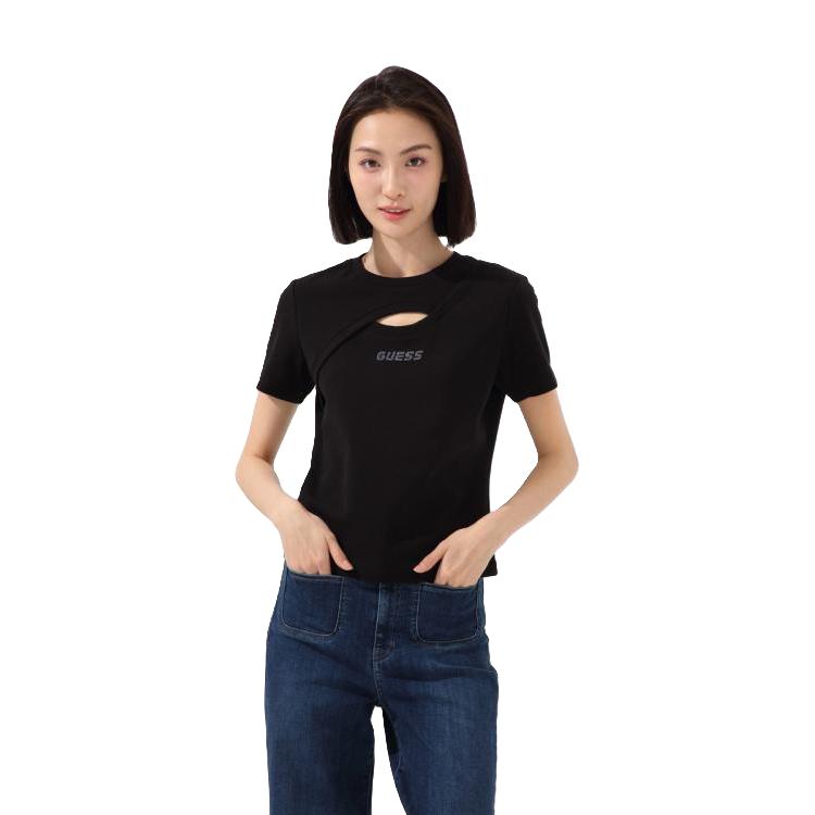 感镂空纯欲风多巴胺短袖T恤-W4PI83K2Q40