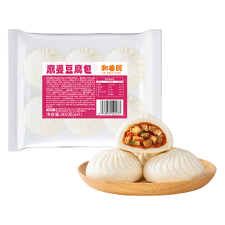 和善园 粉丝包肉包馒头花卷 麻婆豆腐包300g(任选6件)