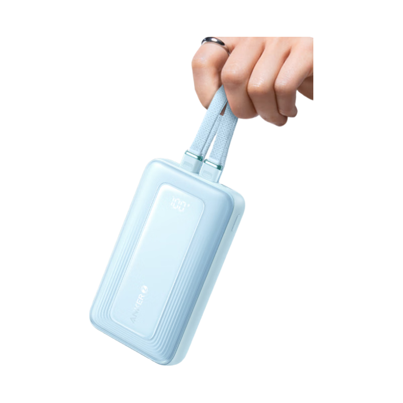  Anker/安克 30W快充 移动电源 双线  20000mAh 蓝