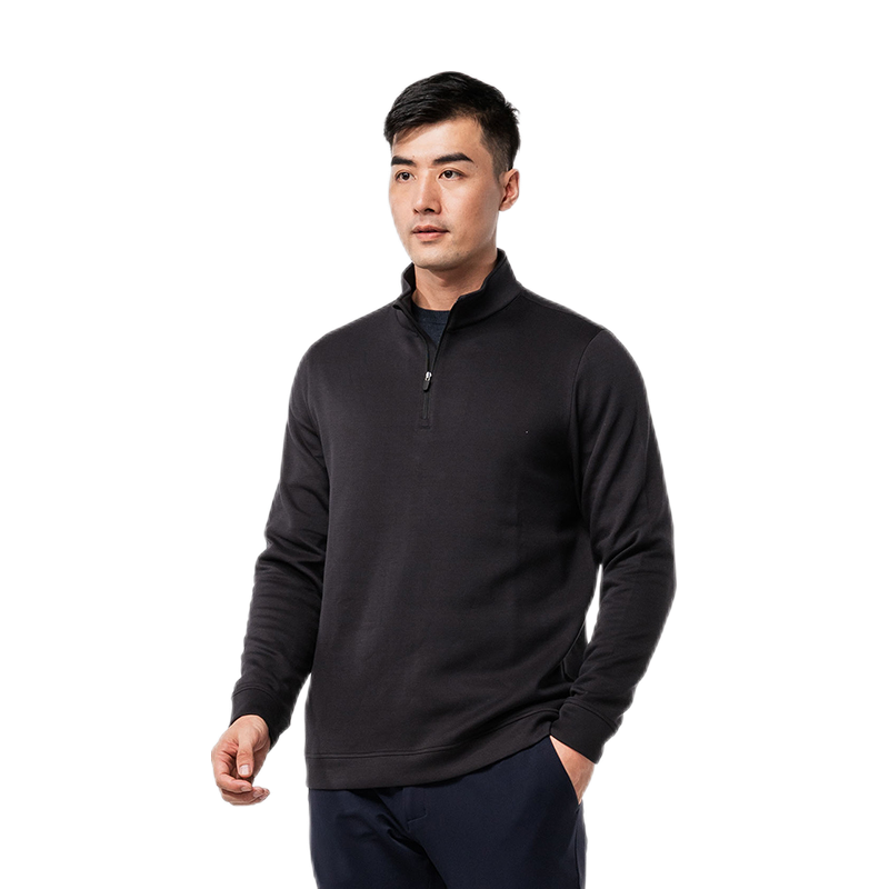 迪卡侬套头衫半拉链卫衣运动长袖上衣T恤秋冬保暖TAG1