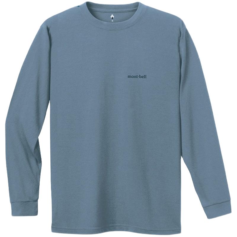 mont·bell montbell日本户外运动透气速干长袖T恤男女款圆领打底衫店长推荐