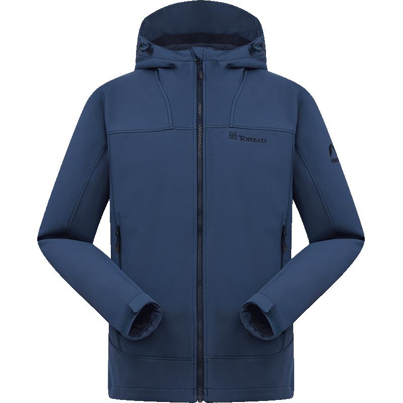 TOREAD 探路者 冬户外防风保暖防泼水男式软壳功能外套
