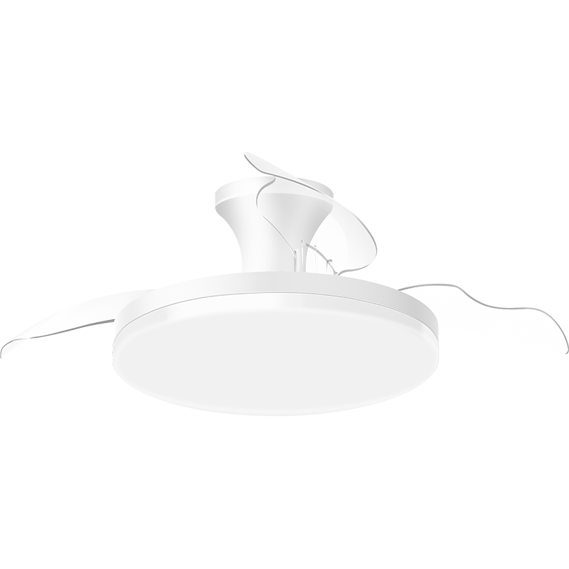 Midea 美的 风扇灯餐厅吊扇灯led卧室北欧客厅灯三防白光护眼36寸MF-59DY20