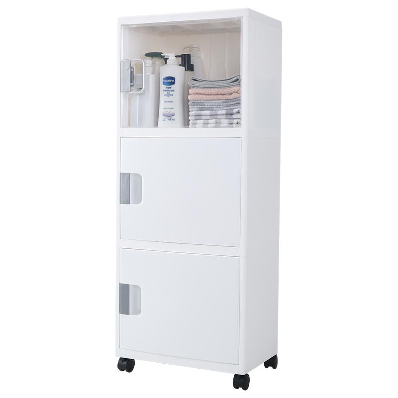 卫生间浴室收纳柜厕所马桶侧边多层落地置物架洗手间储物柜子