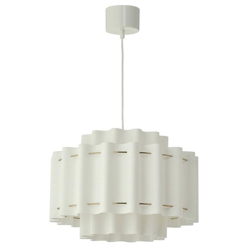 【2025年】IKEA宜家STOCKHOLM斯德哥尔摩餐照明灯家用吊灯 白色/镀黄铜(灯泡另购)