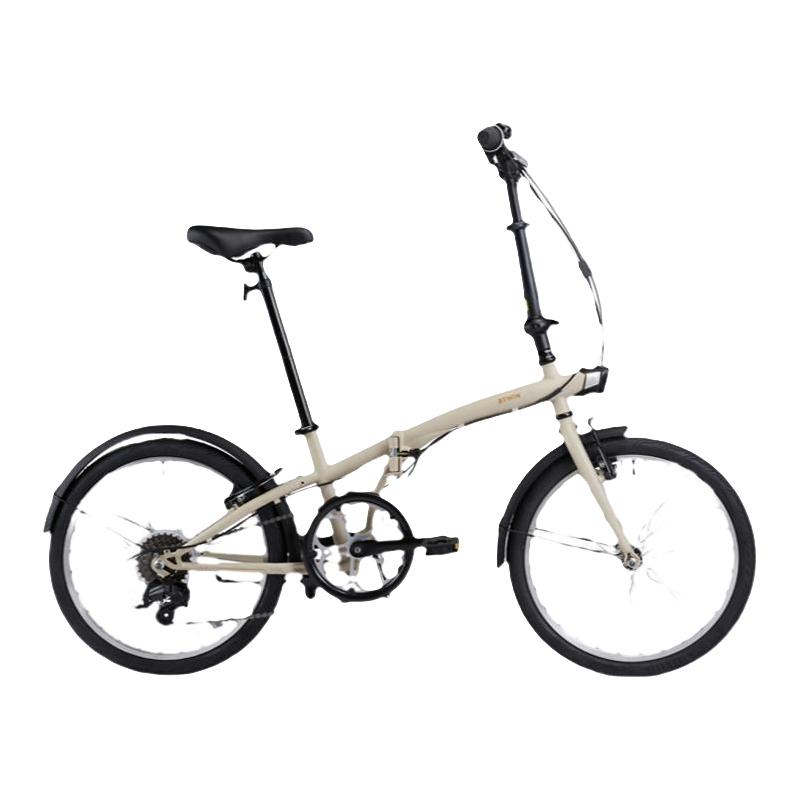 DECATHLON 迪卡侬 TILIT 120 ADJ 折叠自行车 8758430 雪白 20英寸 6速