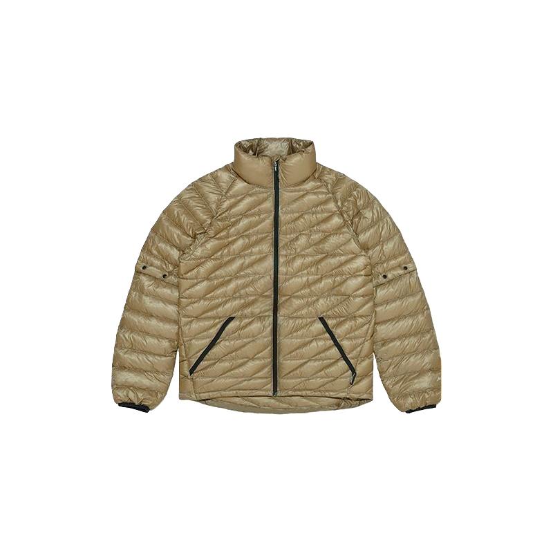 Naturehike挪客户外菱形格可脱卸羽绒服冬季户外男女1000蓬白鹅绒外套