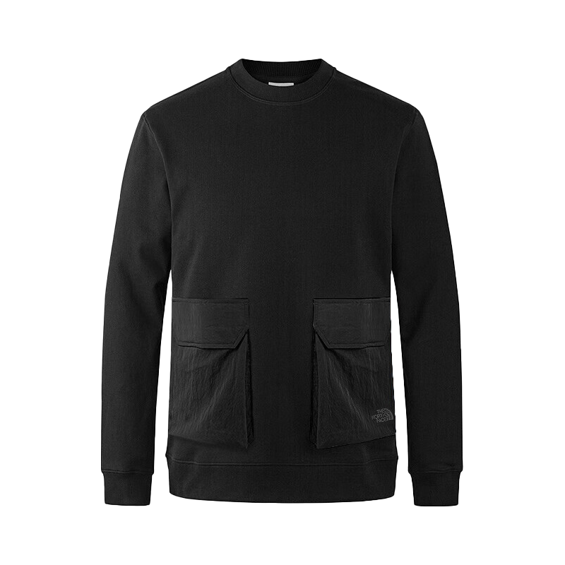 The North Face 北面【新】卫衣男户外休闲舒适透气针织圆领套头衫89YV