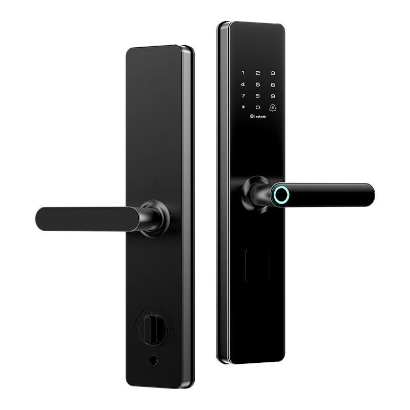 戴司航天联名密码锁智能门锁指纹锁家用防盗入户门智能锁电子门锁 AI指纹识别+远程临时密码+门铃 免费安装+三年质保