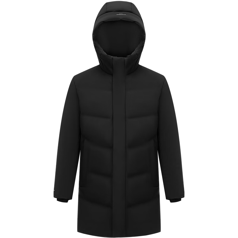 波司登（BOSIDENG）90鹅绒短款羽绒服男经典商务连帽休闲通勤加厚保暖外套B40144117 【店长推荐】