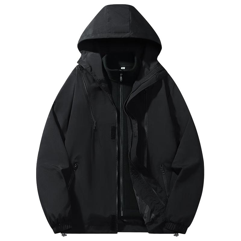MERRTO 迈途 三防冲锋衣黑色 5XL