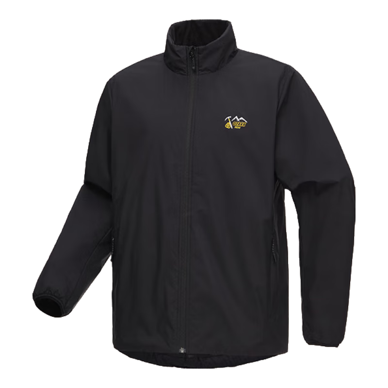 奥索卡 OZARK GEAROZARK棉服夹克男 秋冬休闲美式拉链外套 立领轻薄棉服257917 黑色-301 175