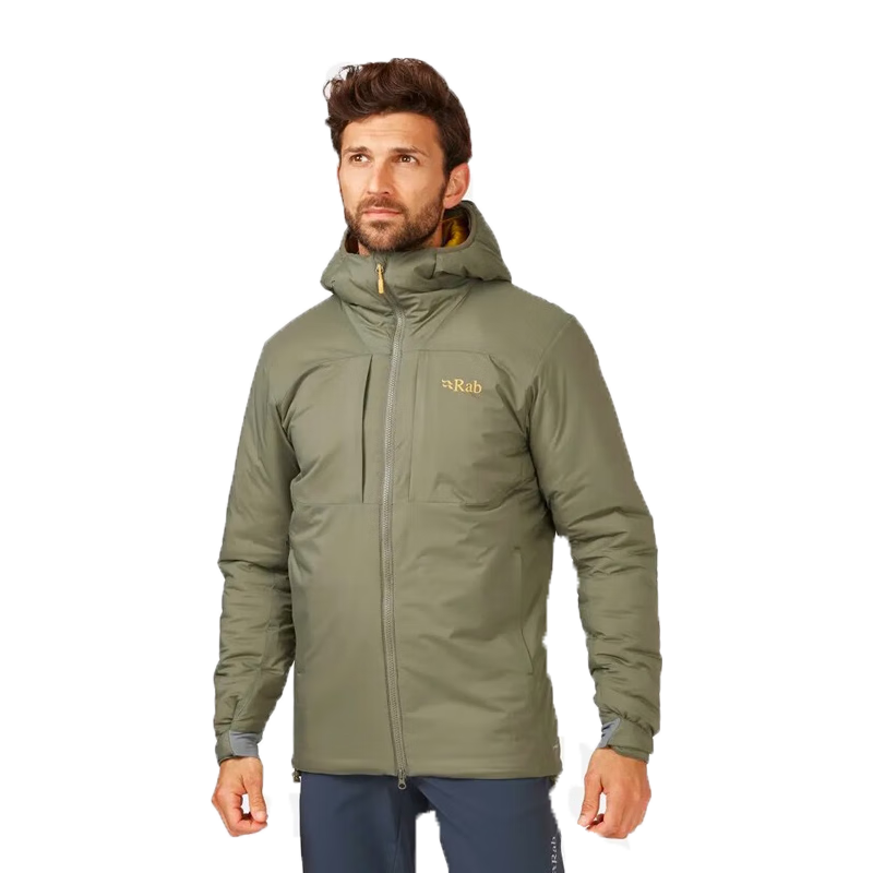 RabRAB睿坡Xenair Alpine男士防泼水透气棉衣户外运动棉服夹克QIP-09