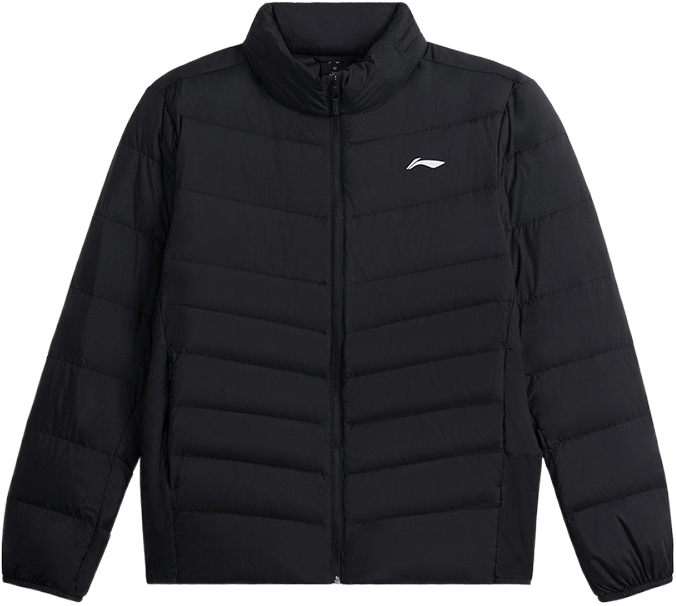 李宁 LI-NING 运动羽绒服短款保暖舒适百搭经典轻薄款羽绒服