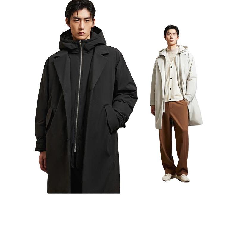 JACK&JONES静奢风假两件羽绒服/阔腿休闲裤子男装