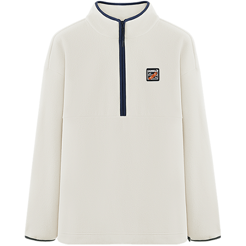 【摇粒绒】骆驼 CAMEL卫衣男女同款抓绒衣秋冬保暖美式加绒卫衣运动卫衣