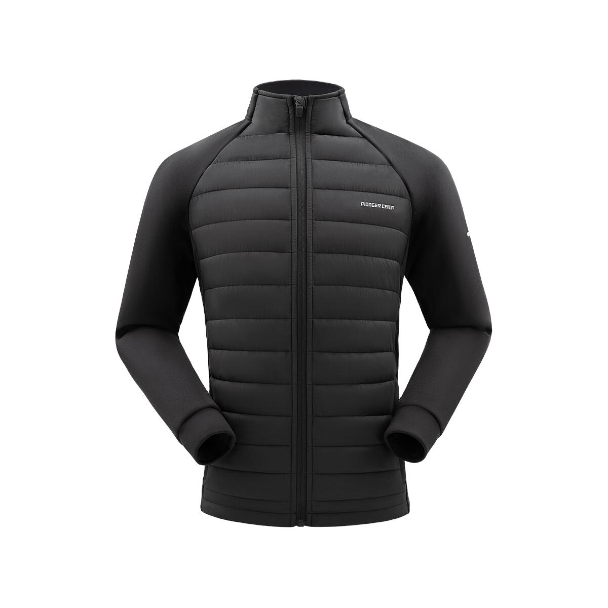 拓路者（Pioneer Camp）棉服男秋冬轻薄款新雪丽棉服外套保暖抗寒防风棉衣女 男黑色 XXL 