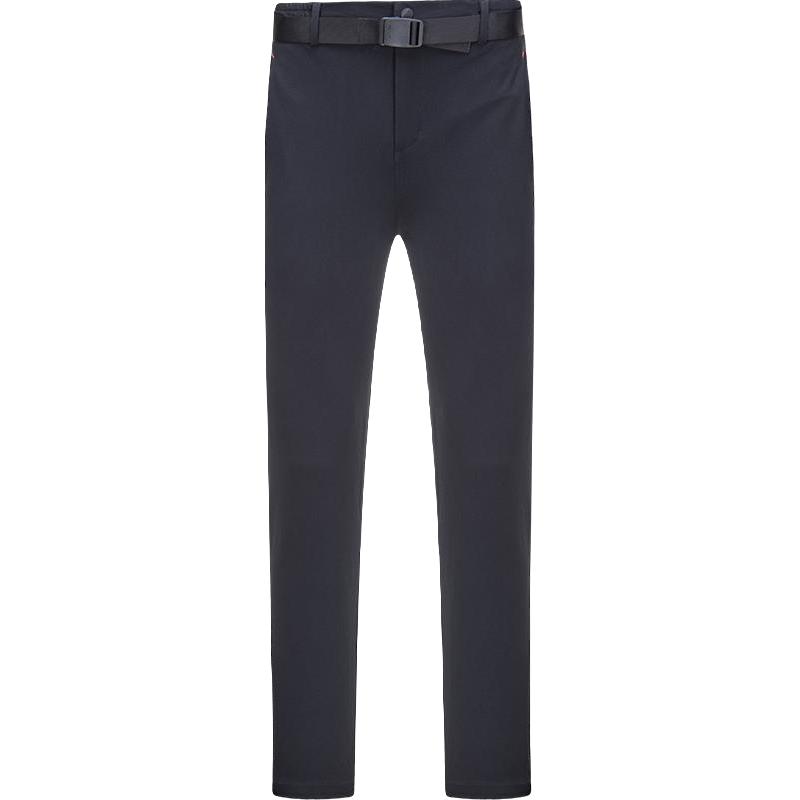 伯希和户外冲锋裤男女秋冬加绒加厚登山裤抓绒保暖舒适软壳裤子