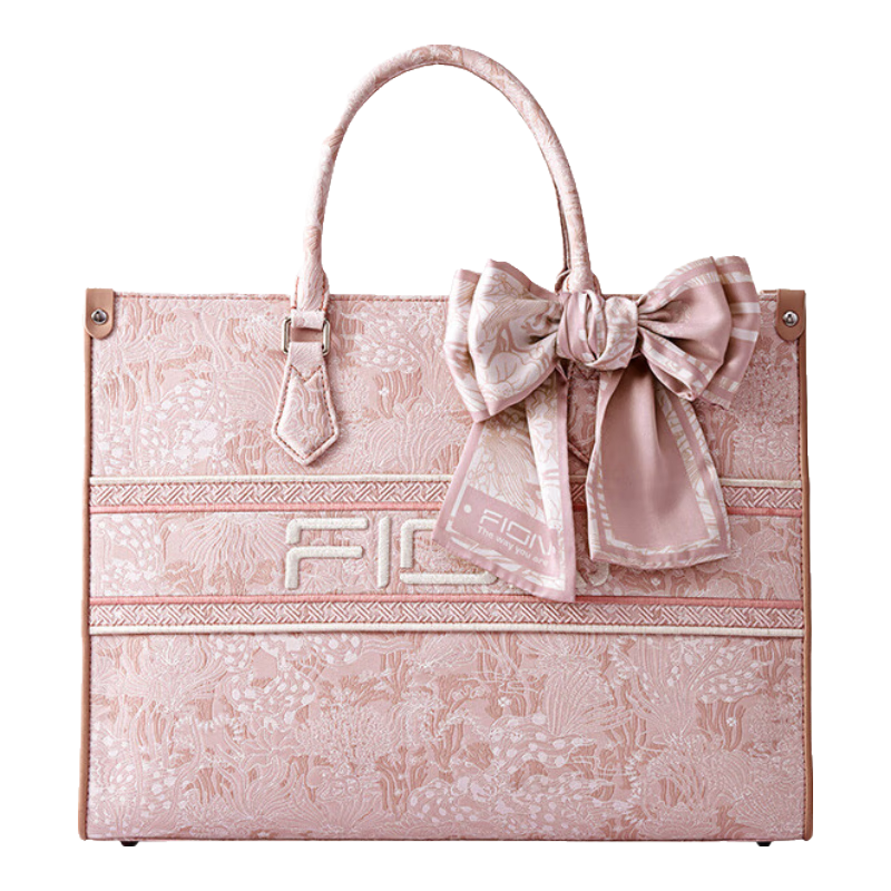 FION 菲安妮 巧锦托特包 中号精致通勤上班手提包