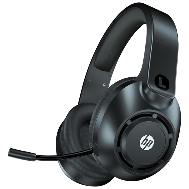  HP/惠普 降噪立体环绕 头戴式有线耳机  有线充电