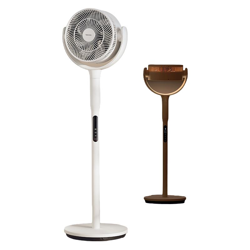TOSHIBA 东芝 空气循环扇电风扇家用静音遥控智能落地扇负离子净化循环扇