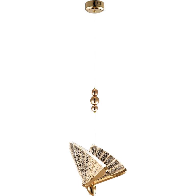 帕莎灯饰轻奢北欧餐厅灯创意个性蝴蝶楼梯吧台卧室床头小吊线灯具