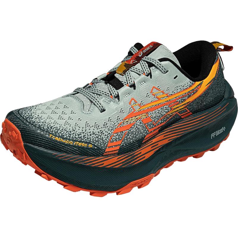 ASICS亚瑟士Trabuco Max 4男女越野跑鞋耐磨回弹透气运动鞋